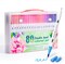80 Colors Markers for Adult Coloring Books No Bleeding (White Barrel)